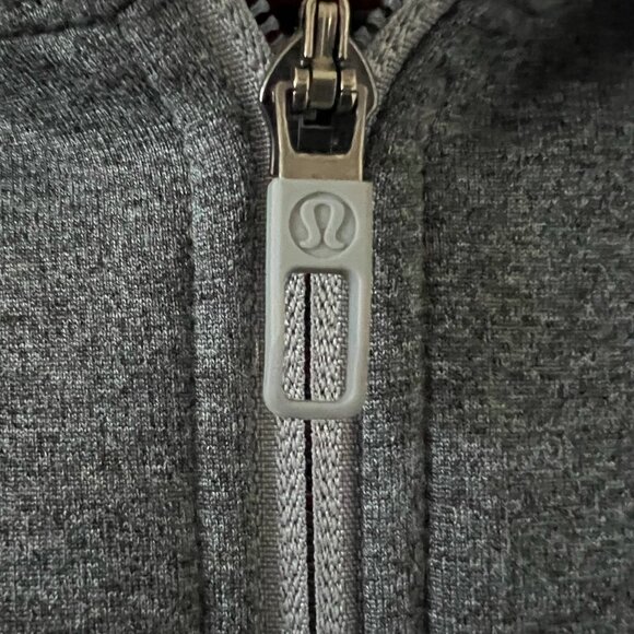 Lululemon Men's City Sweat Zip Hoodie Thermo In Heathered Light Cast Size L - Picture 5 of 16